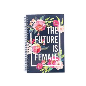 The Future Is Female :: Spiral Notebook - 15 Pack